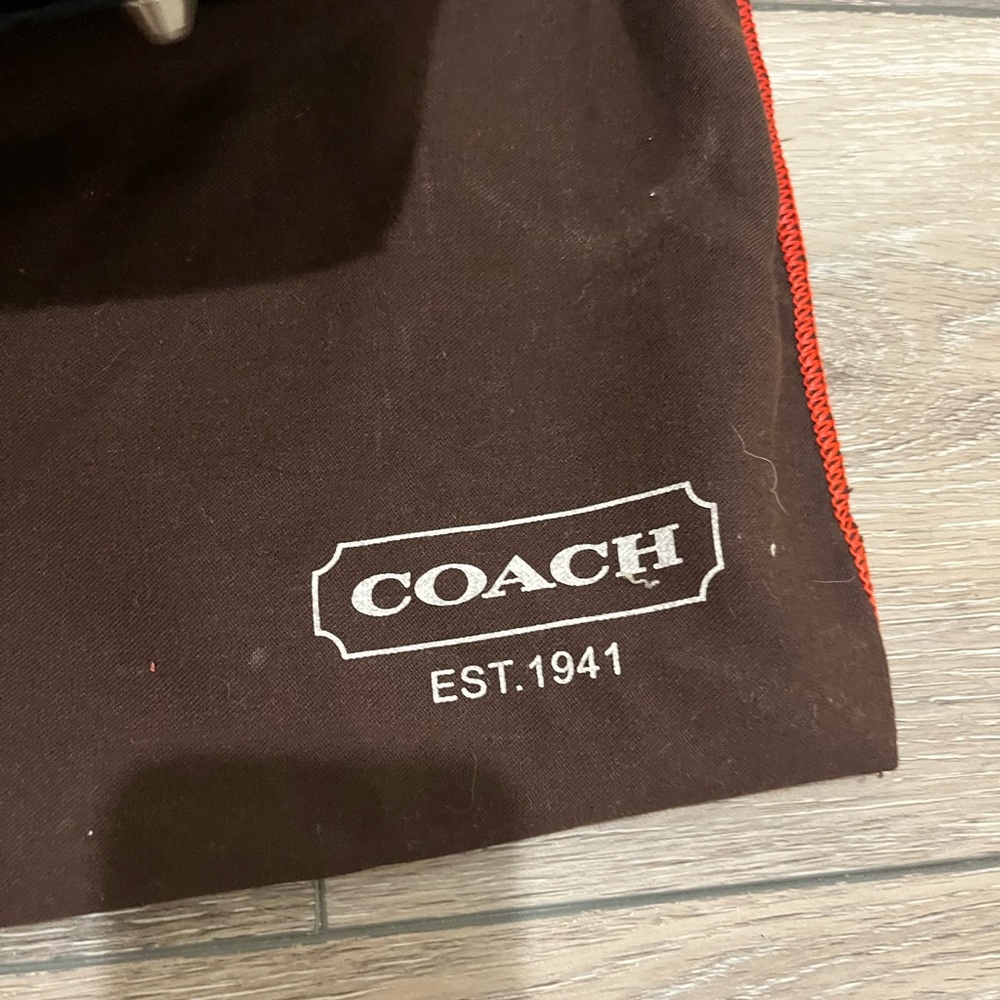 Small black coach Y2K tote from 2005 - Picture 4 of 11